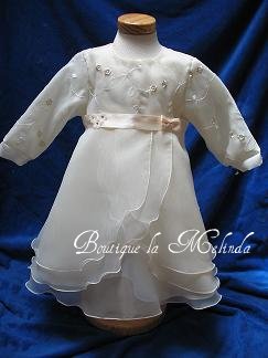 ROBE BAPTEME CEREMONIE ENFANT OCEANE