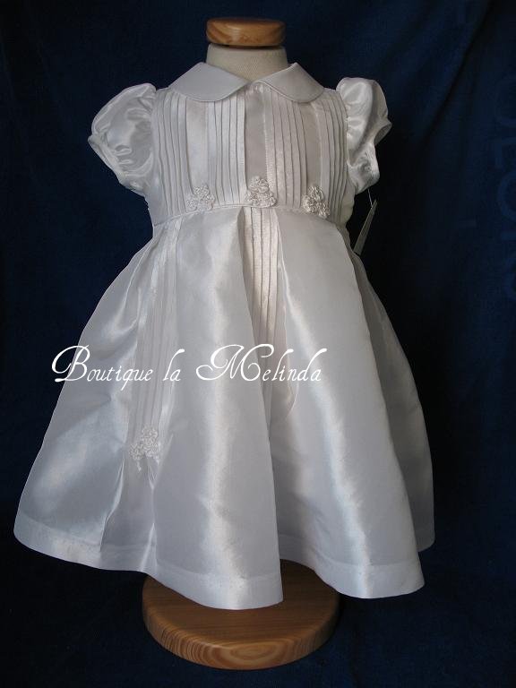 ROBE CEREMONIE BLANCHE BAPTEME MARIAGE COLINE